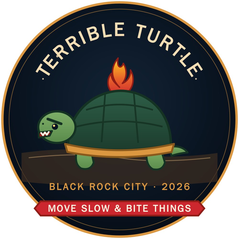 Terrible Turtle art — Shaka's original
